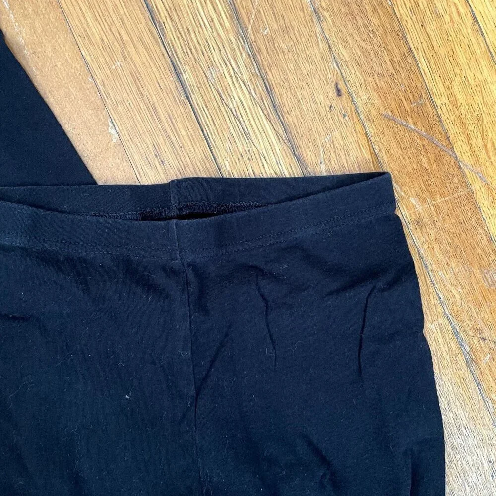Old Navy black leggings casual comfortable lightweight girls' size XL‎